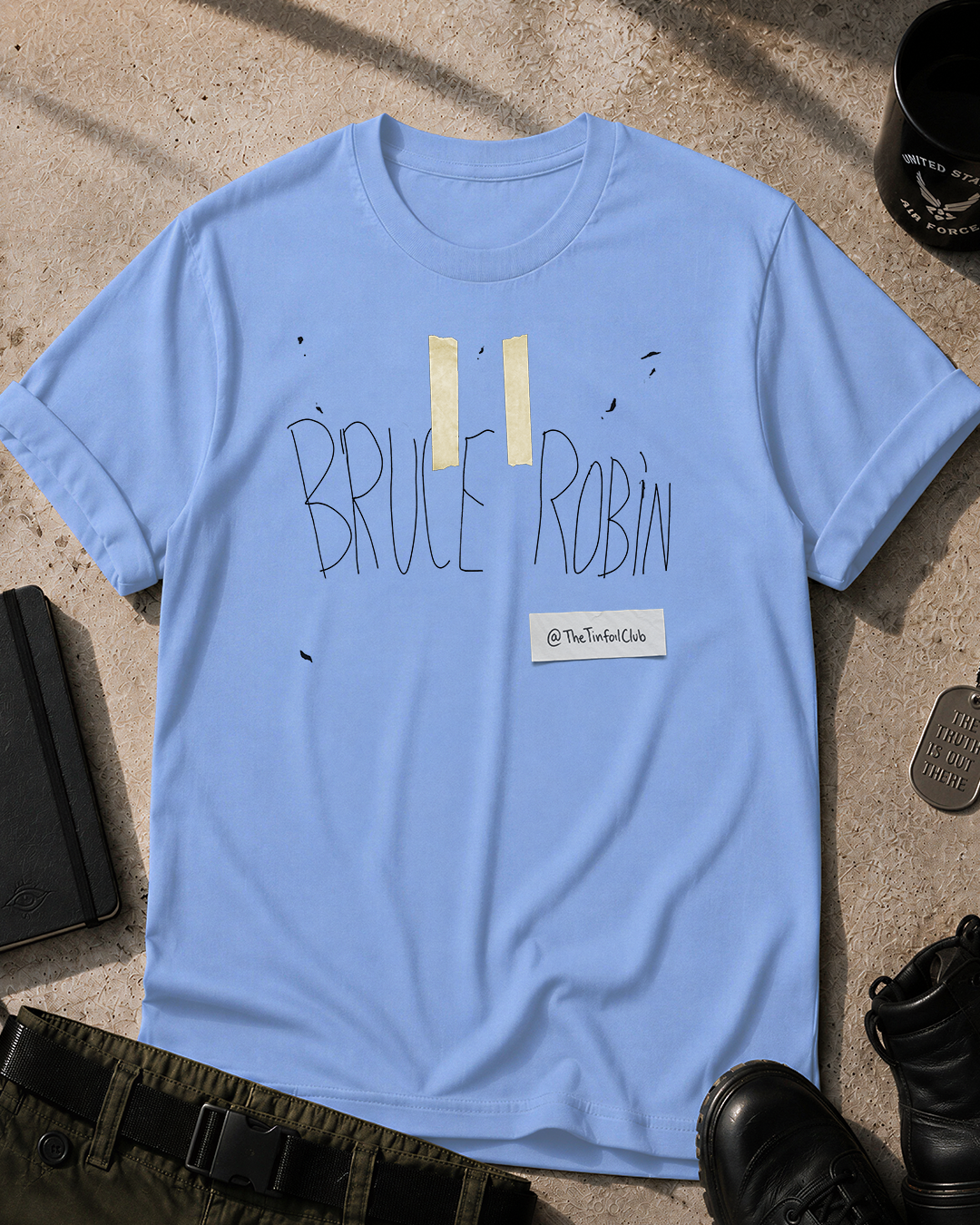 J Franco Alien T-Shirt Blue LTD.