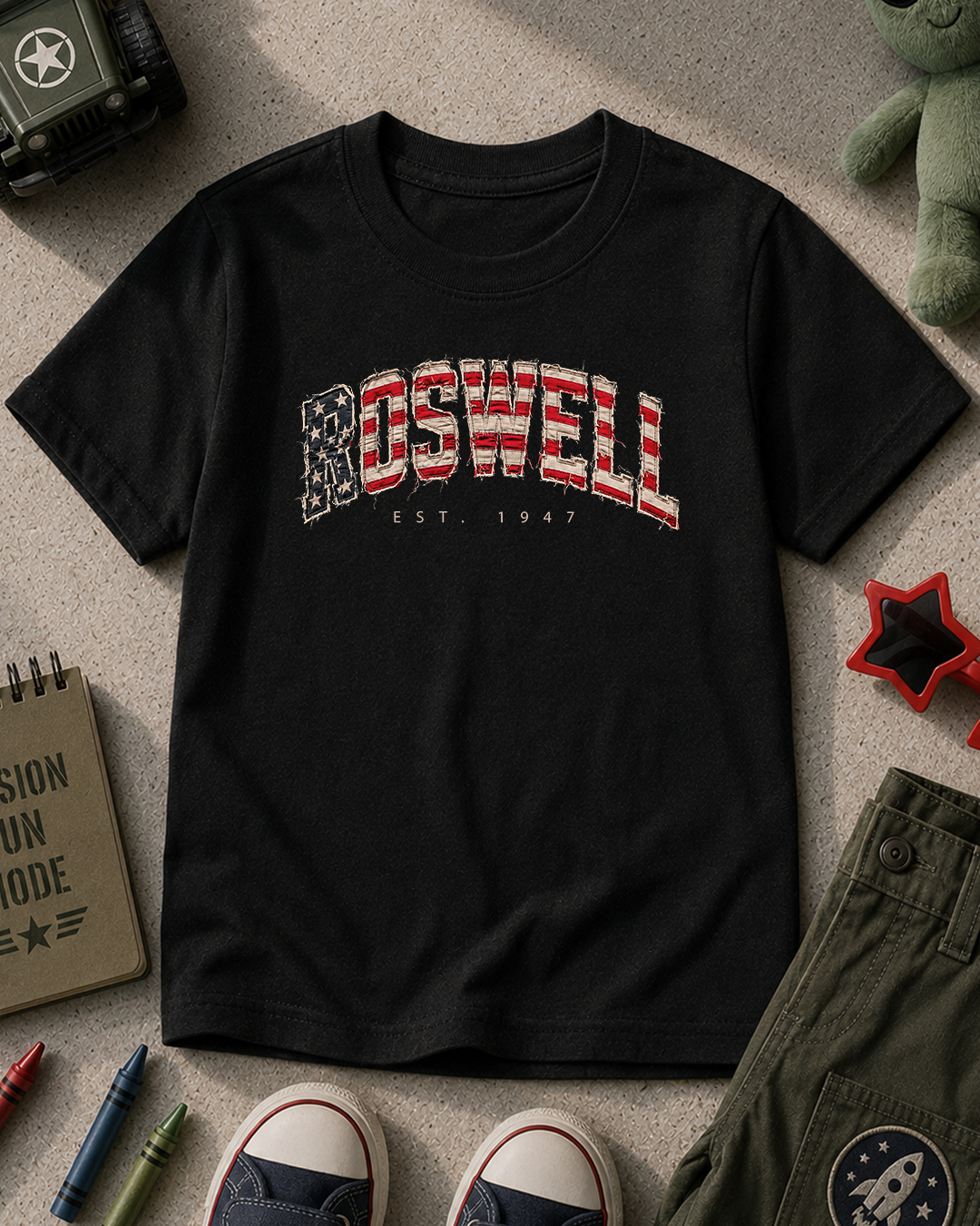 Roswell - Kids T-shirt Printify