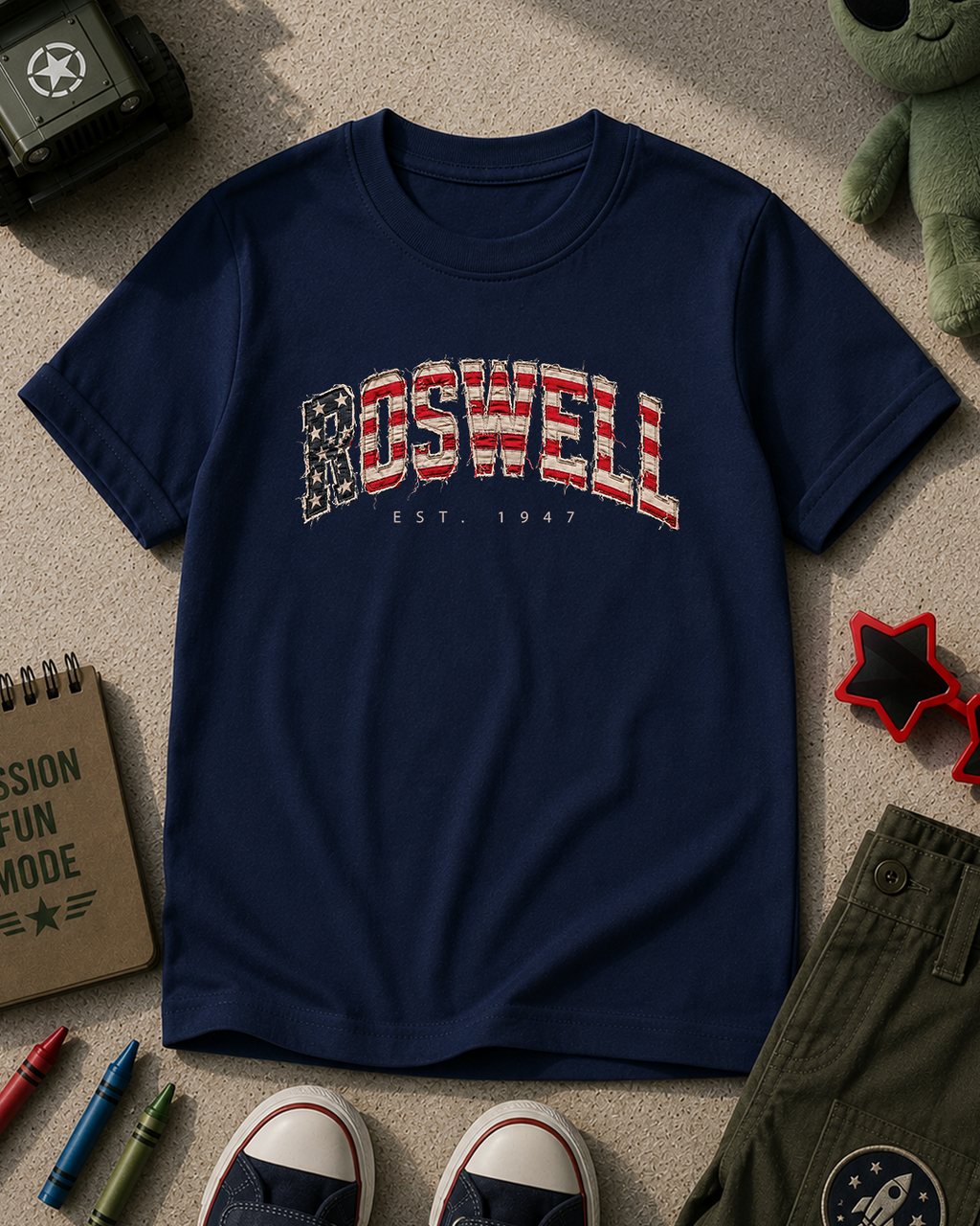 Roswell - Kids T-shirt Printify