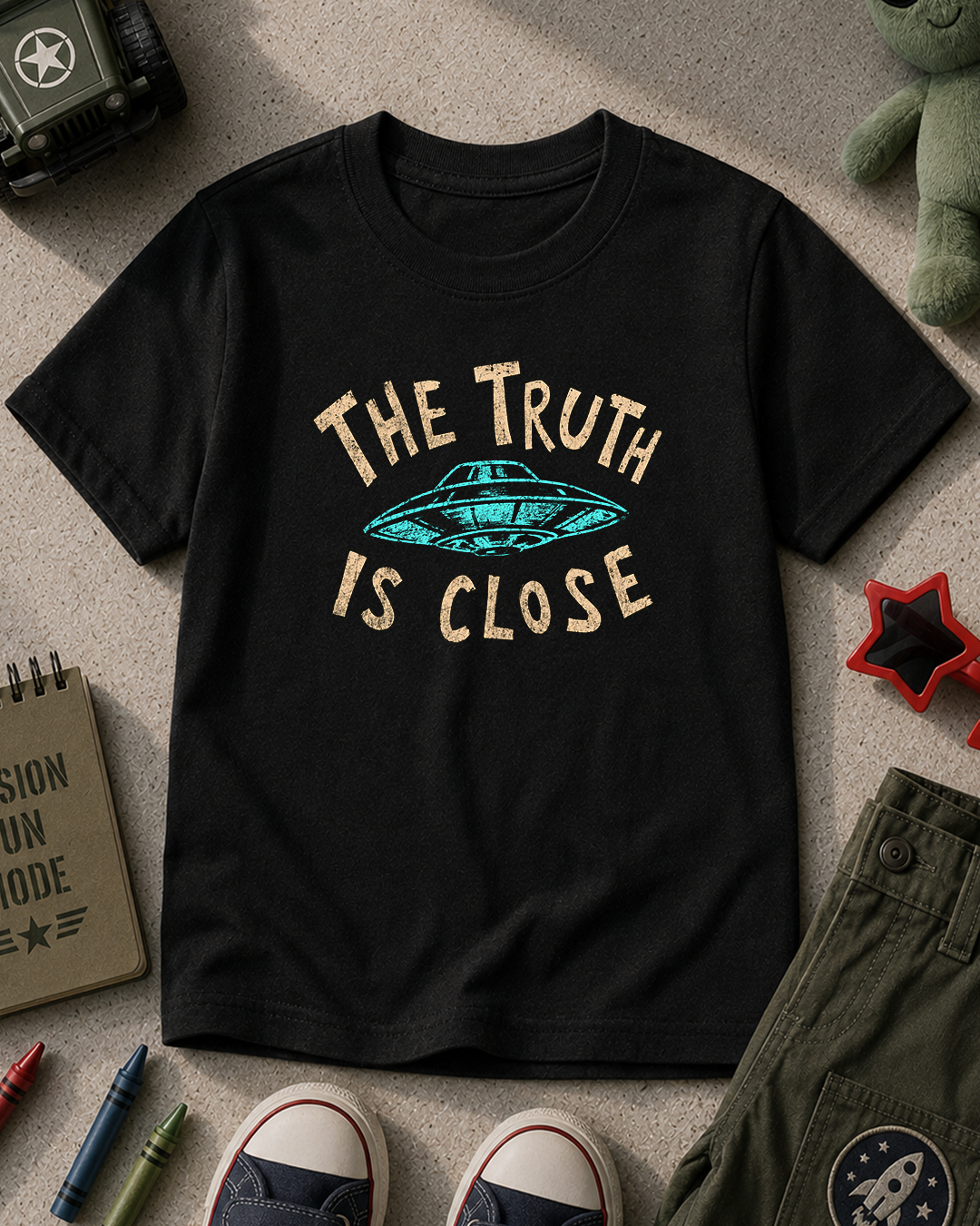 The Truth Is Close - Kids T-shirt Printify