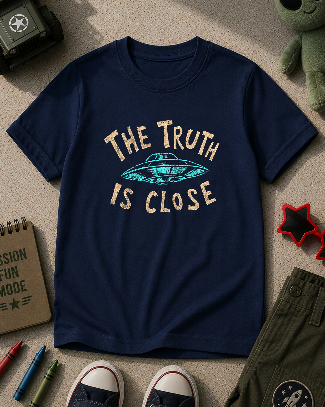 The Truth Is Close - Kids T-shirt Printify