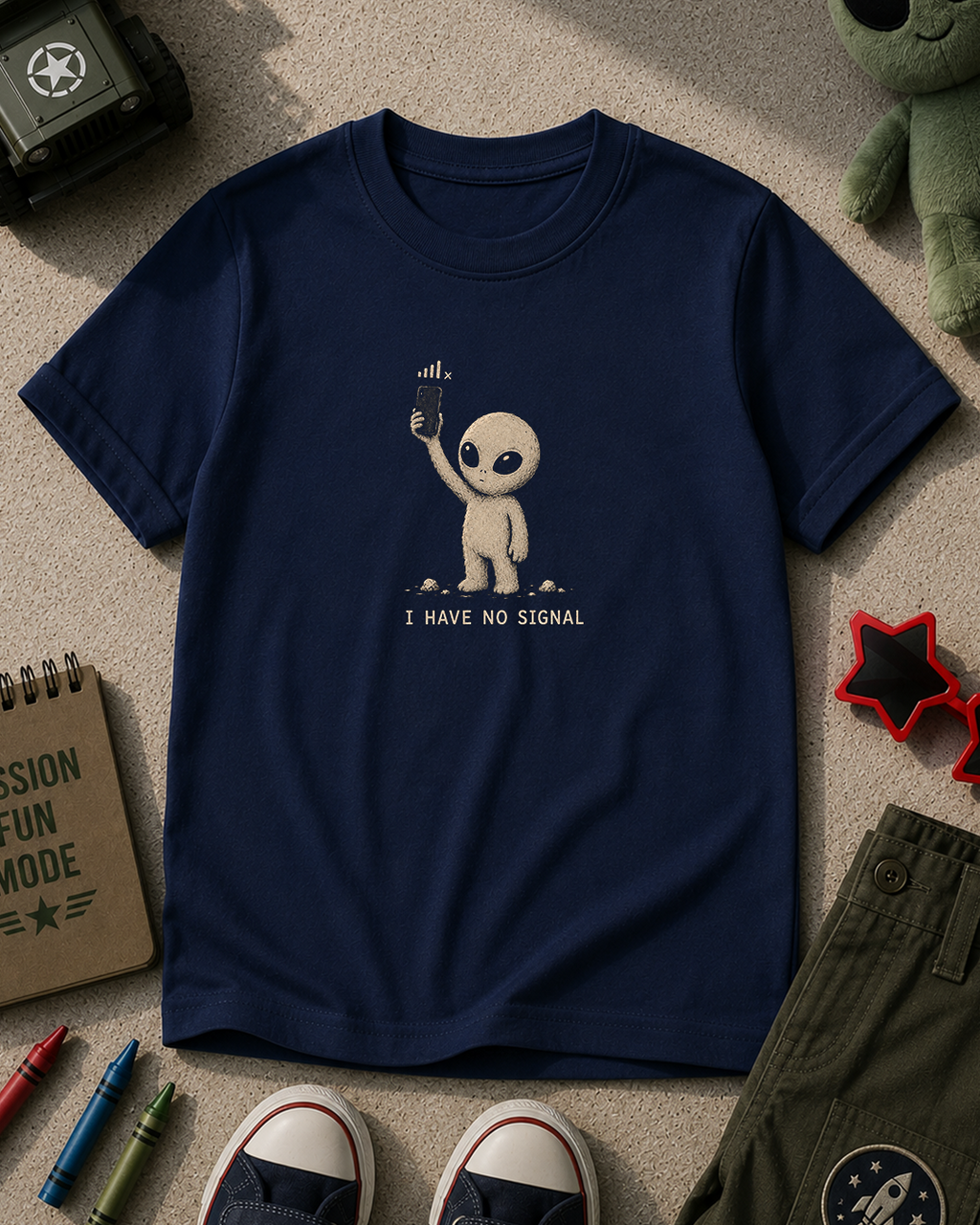 I Have No Signal - Kids T-shirt Printify