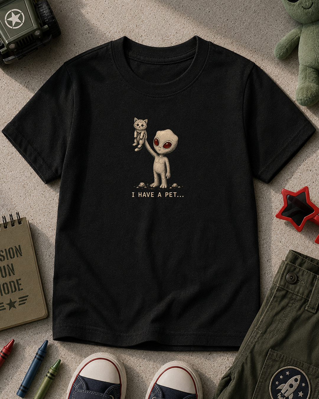 I Have A Pet - Kids T-shirt Printify