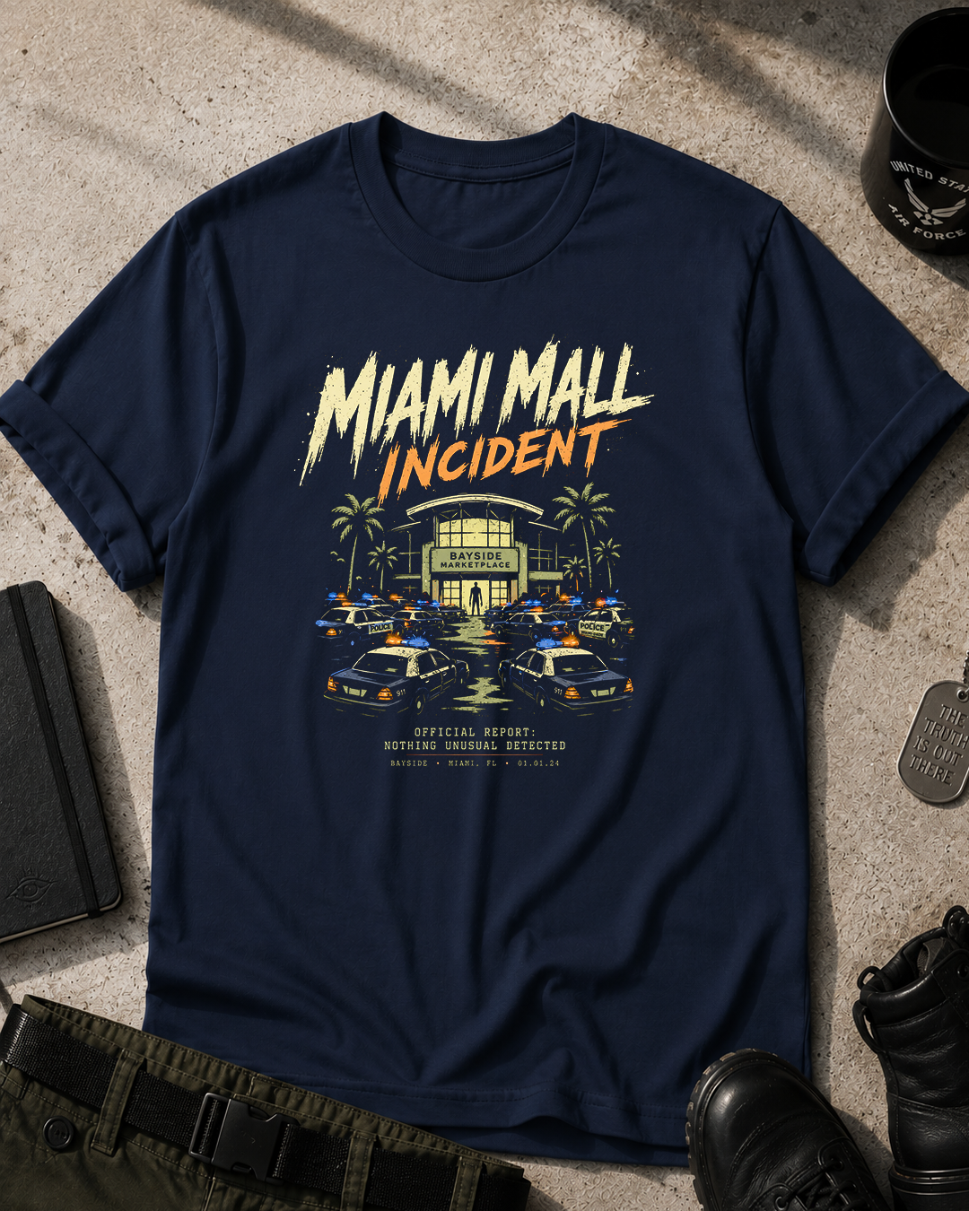 Miami Mall Incident T-Shirt Printify