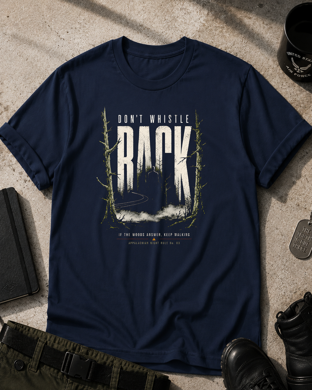 Don't Whistle Back T-Shirt Printify