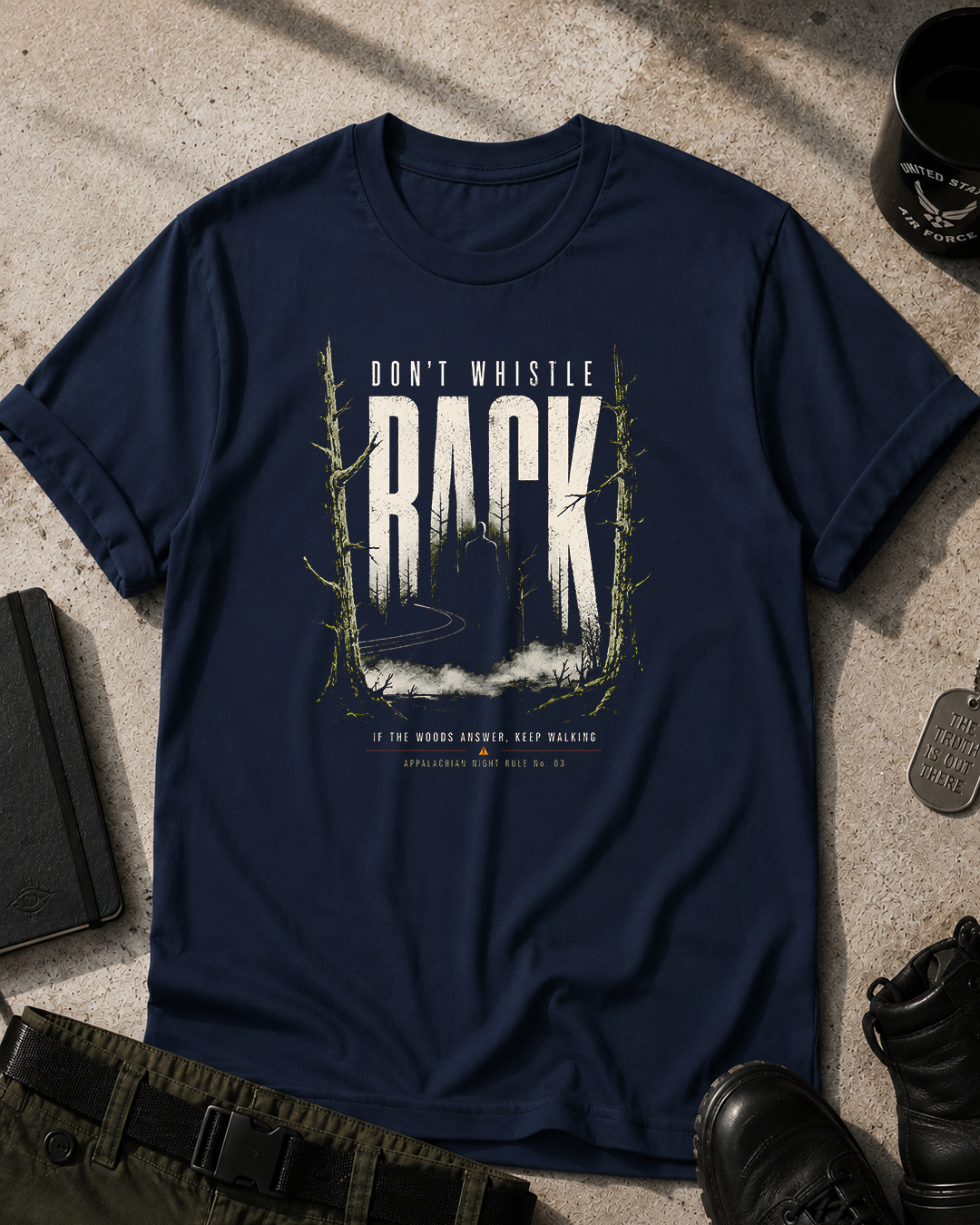 Don't Whistle Back T-Shirt Printify