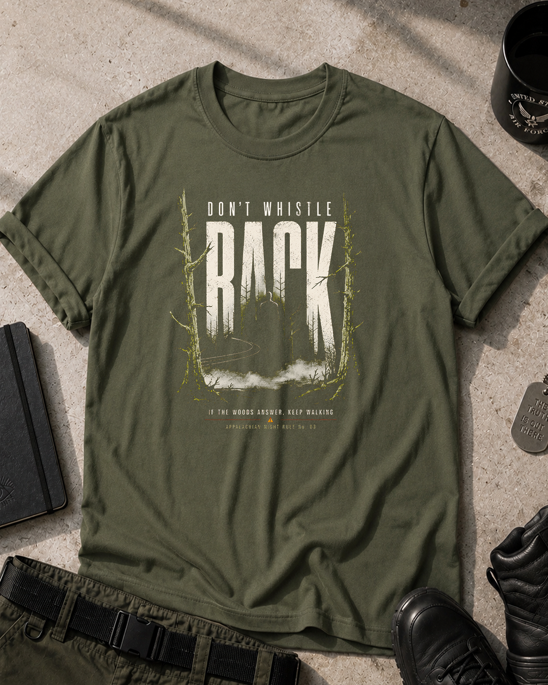 Don't Whistle Back T-Shirt Printify