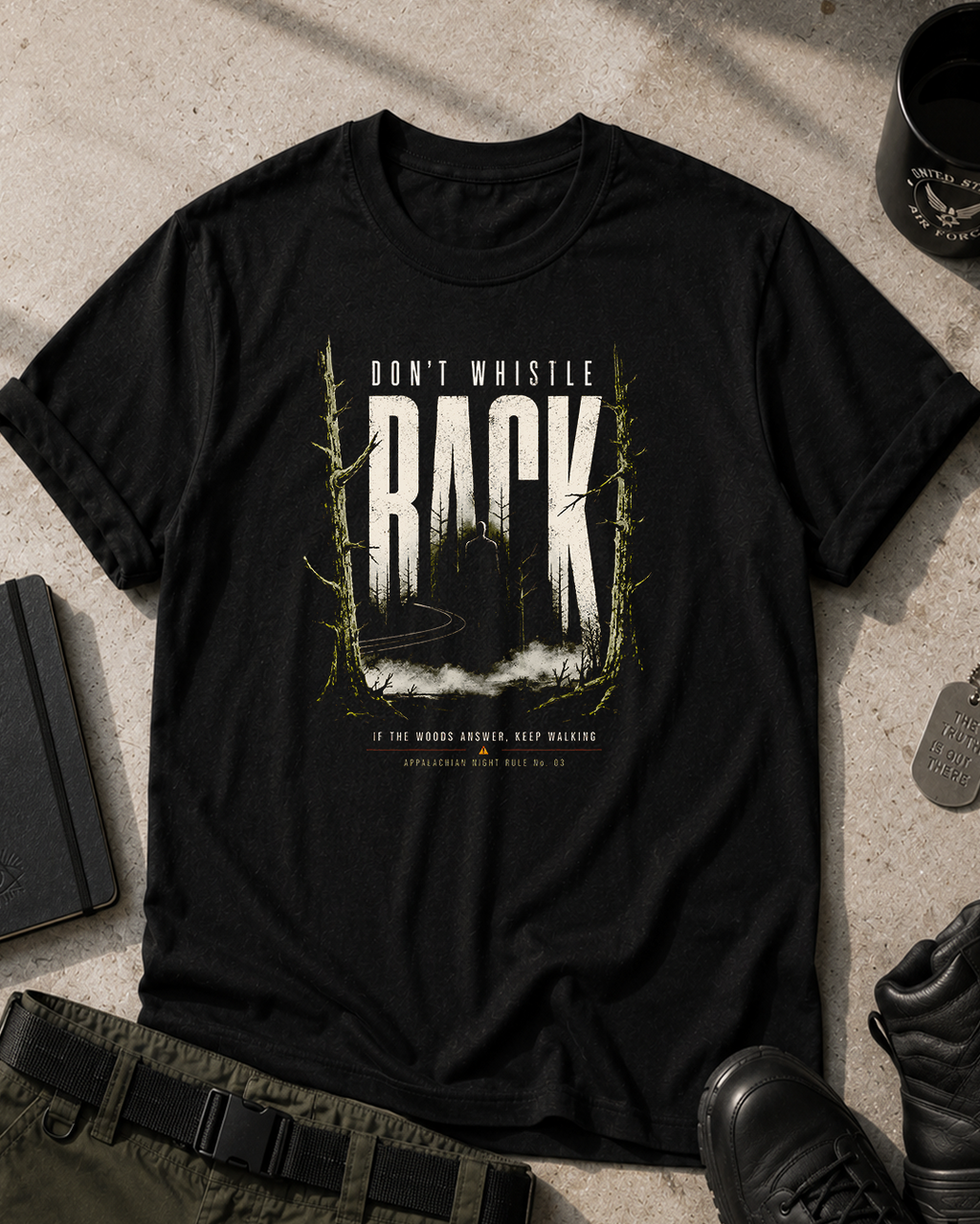 Don't Whistle Back T-Shirt Printify