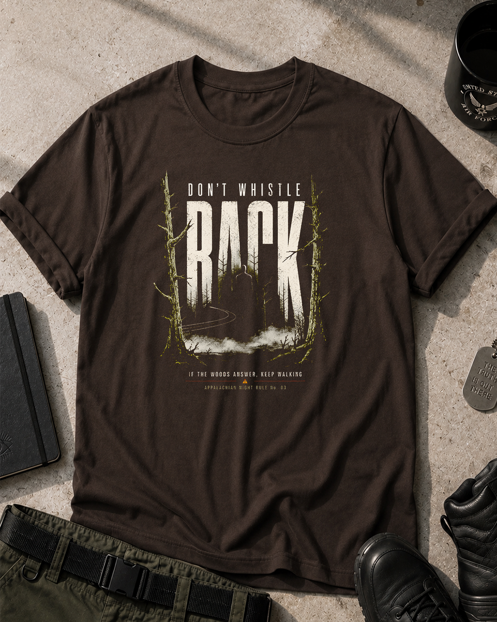 Don't Whistle Back T-Shirt Printify