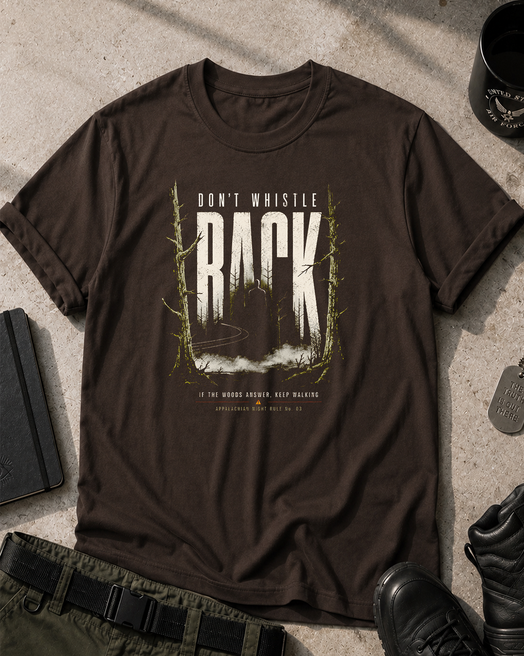 Don't Whistle Back T-Shirt Printify