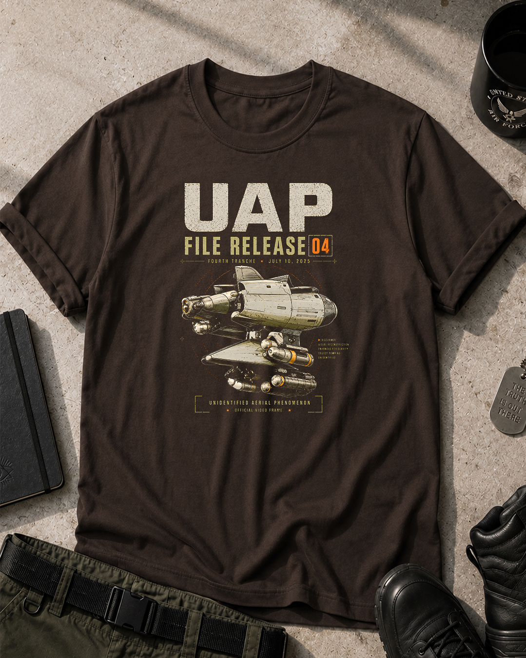 UAP File Release T-Shirt Printify
