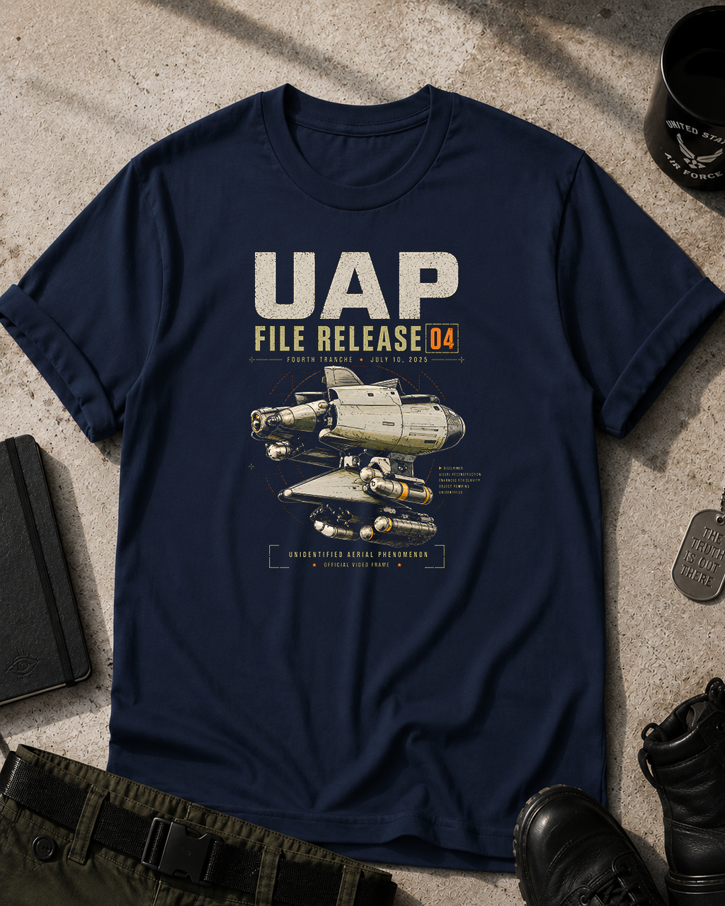 UAP File Release T-Shirt Printify