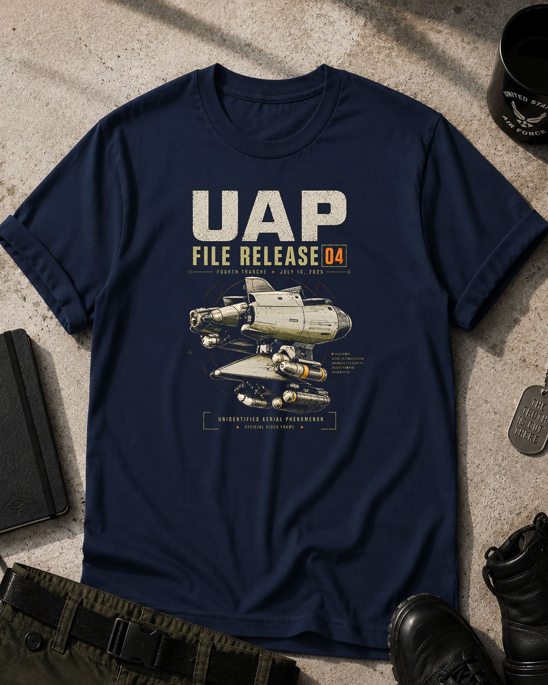 UAP File Release T-Shirt Printify