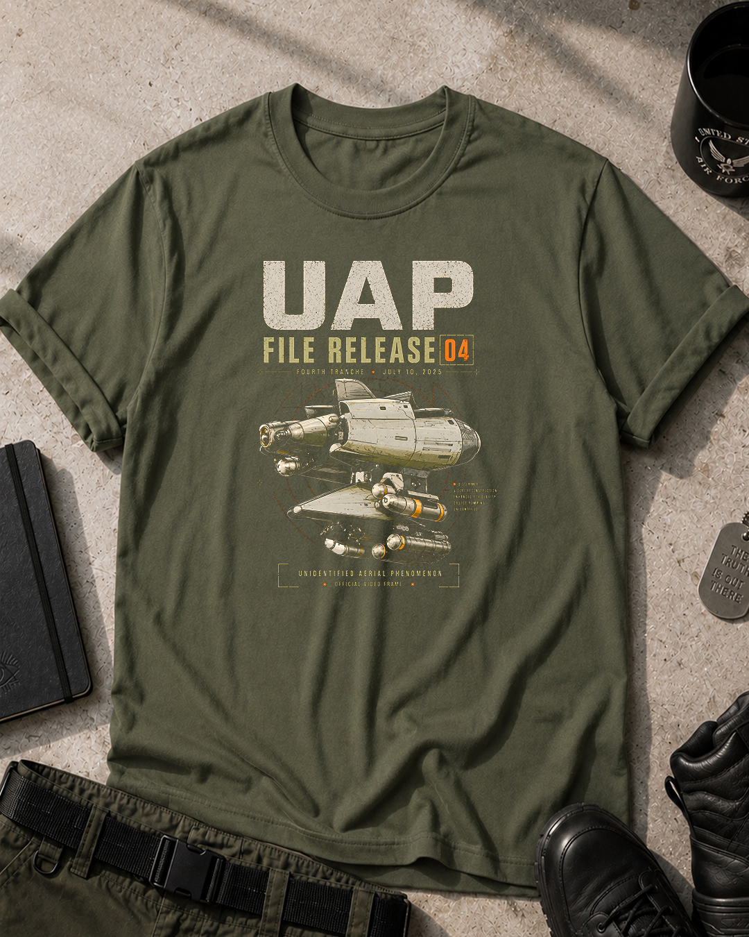 UAP File Release T-Shirt Printify
