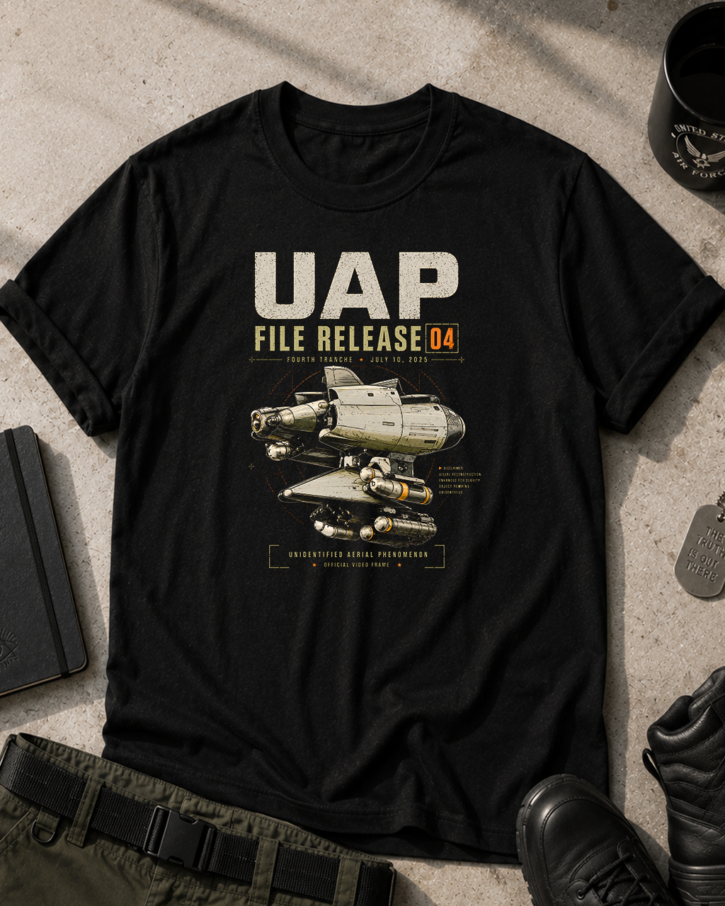 UAP File Release T-Shirt Printify