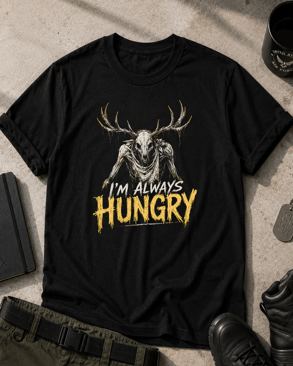 I'm Always Hungry Wendigo T-Shirt Printify
