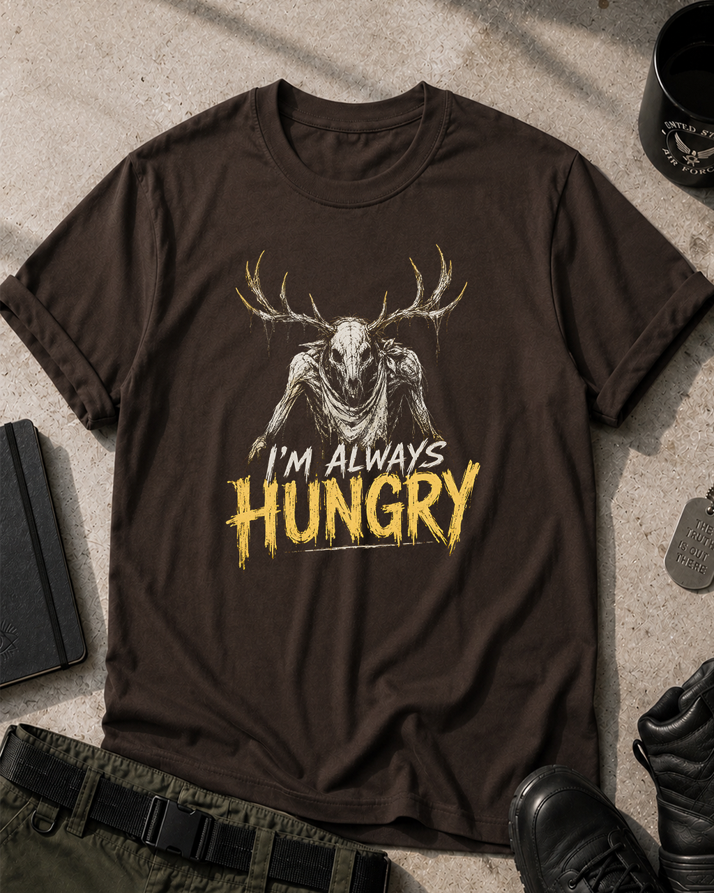 I'm Always Hungry Wendigo T-Shirt Printify