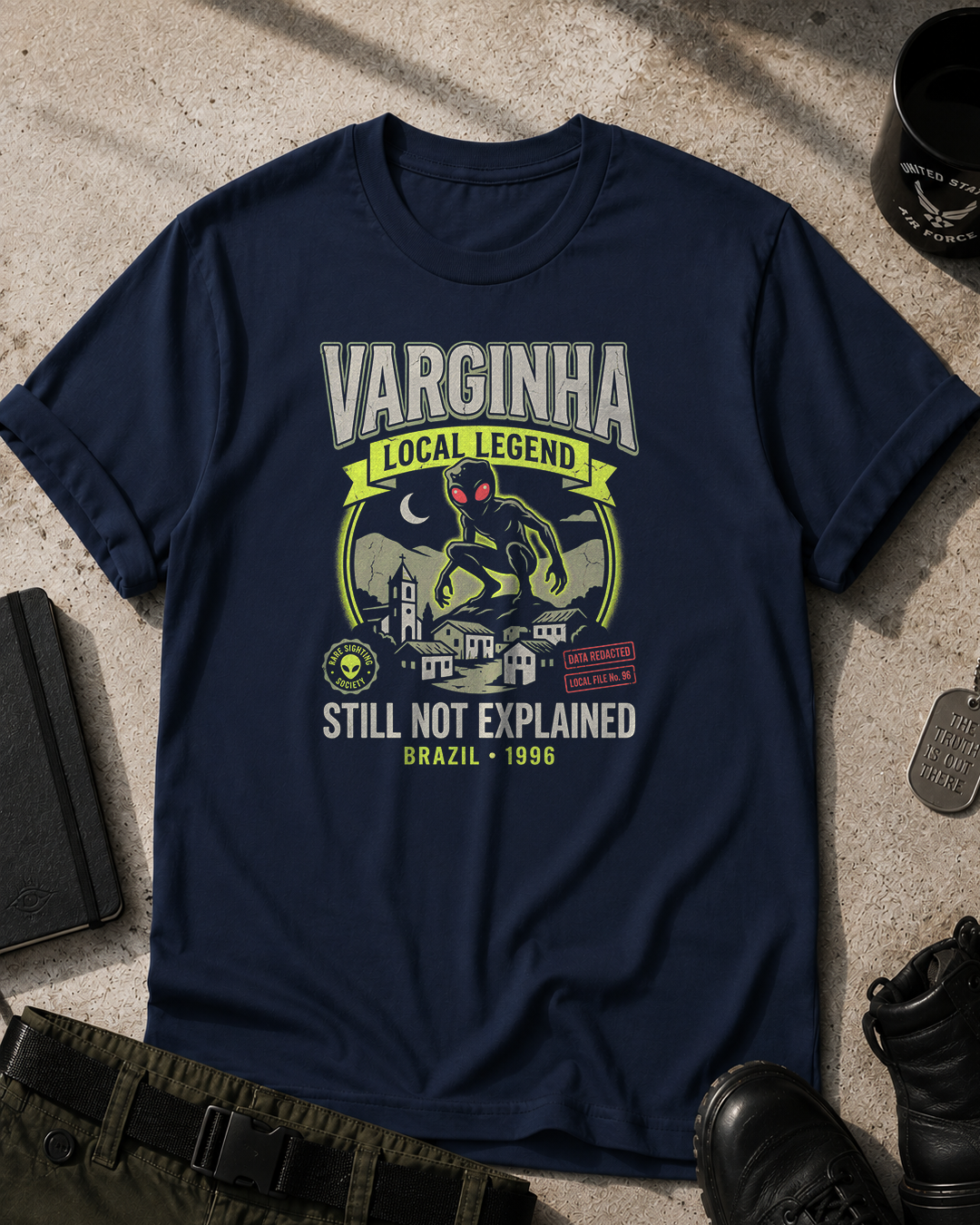 Varginha Alien Local Legend T-Shirt