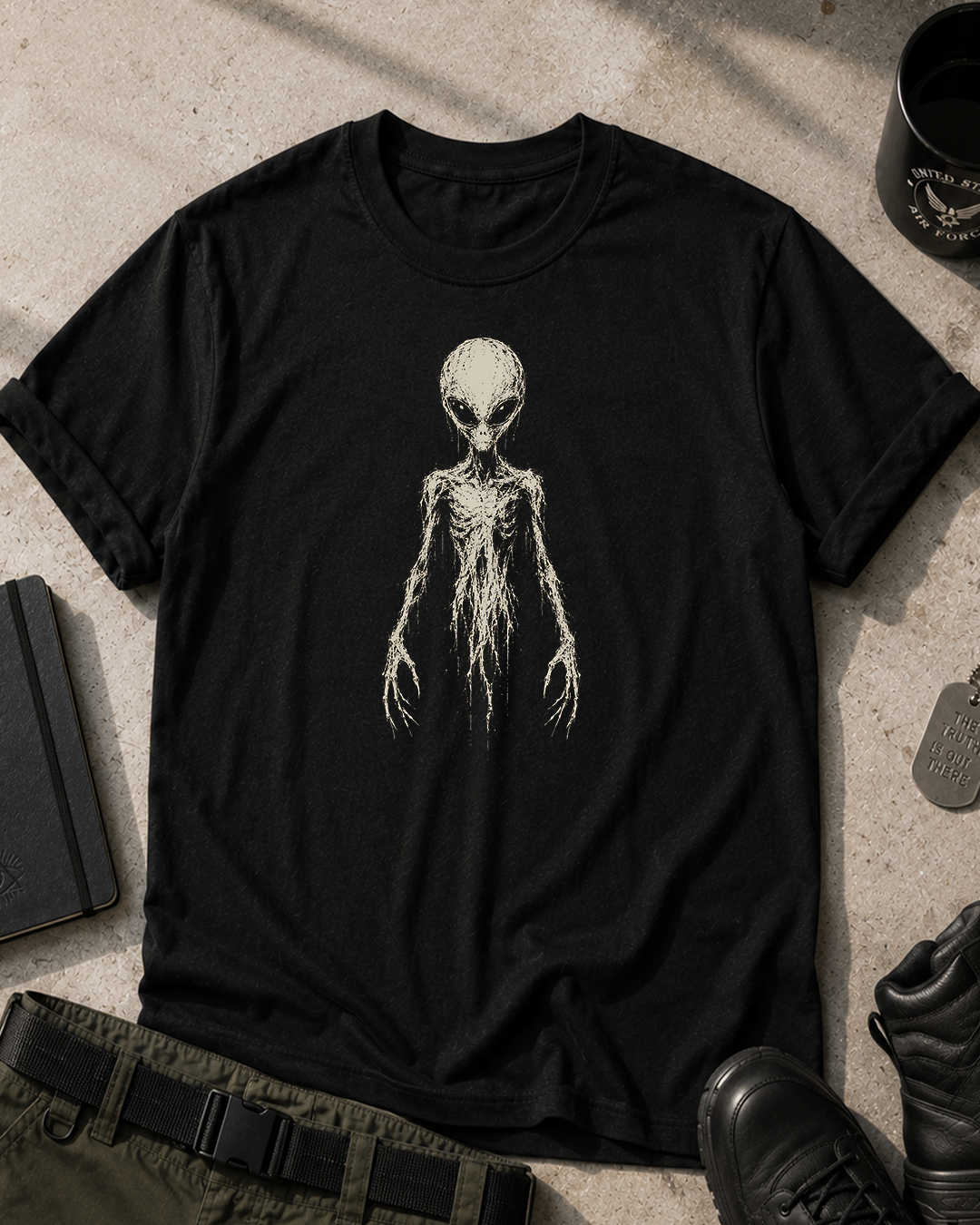 Dark Alien Grey T-Shirt