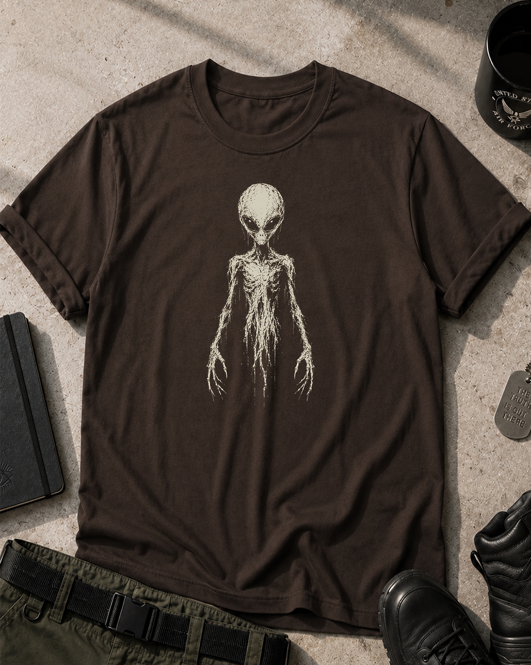 Dark Alien Grey T-Shirt