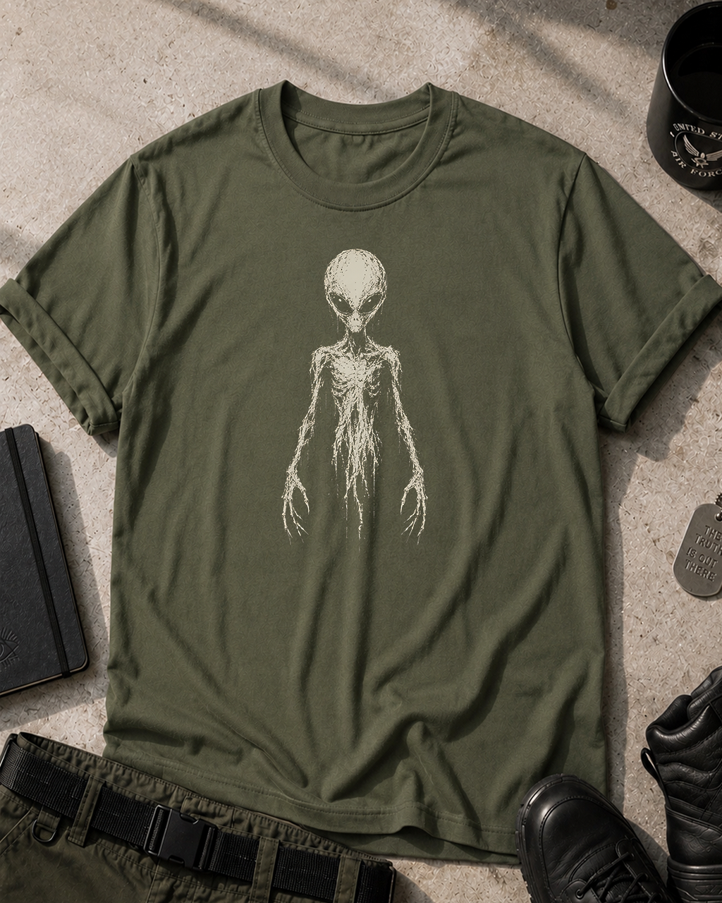 Dark Alien Grey T-Shirt
