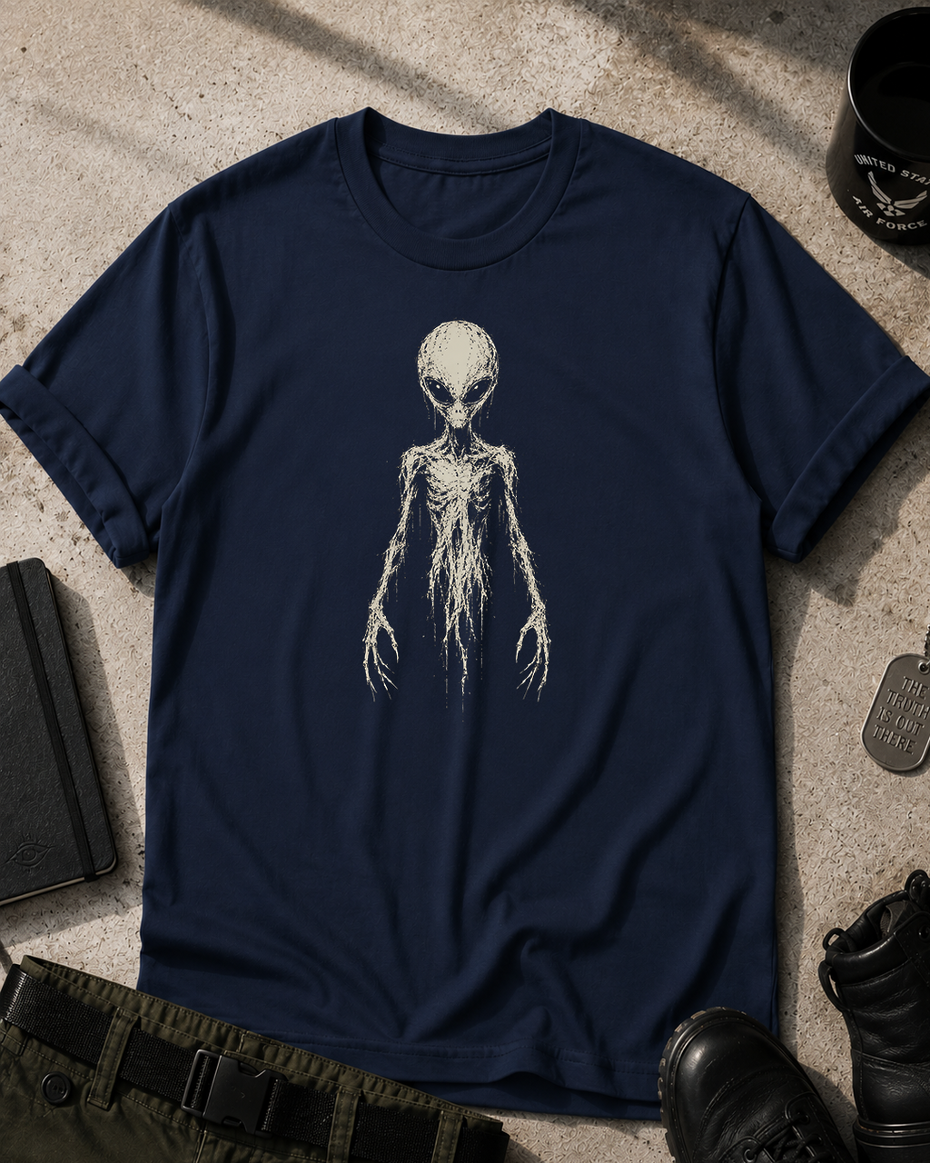 Dark Alien Grey T-Shirt