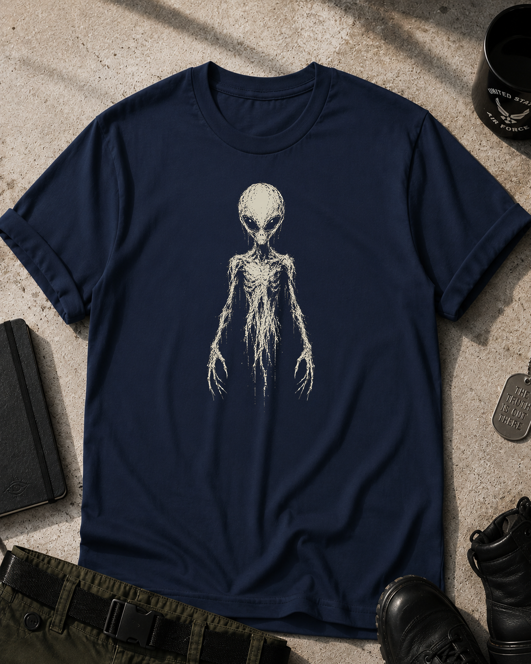 Dark Alien Grey T-Shirt