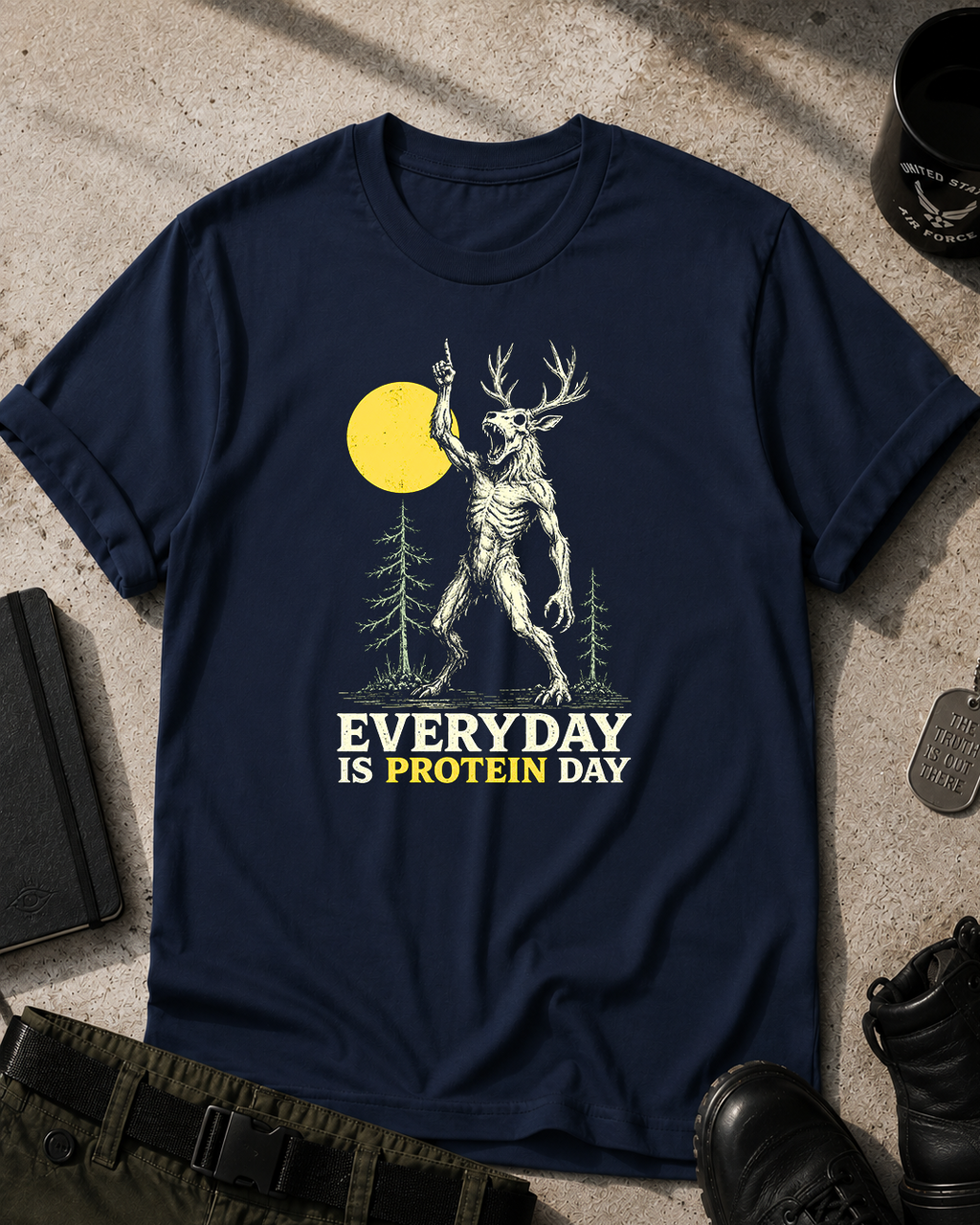Wendigo Everyday Is Protein Day T-Shirt