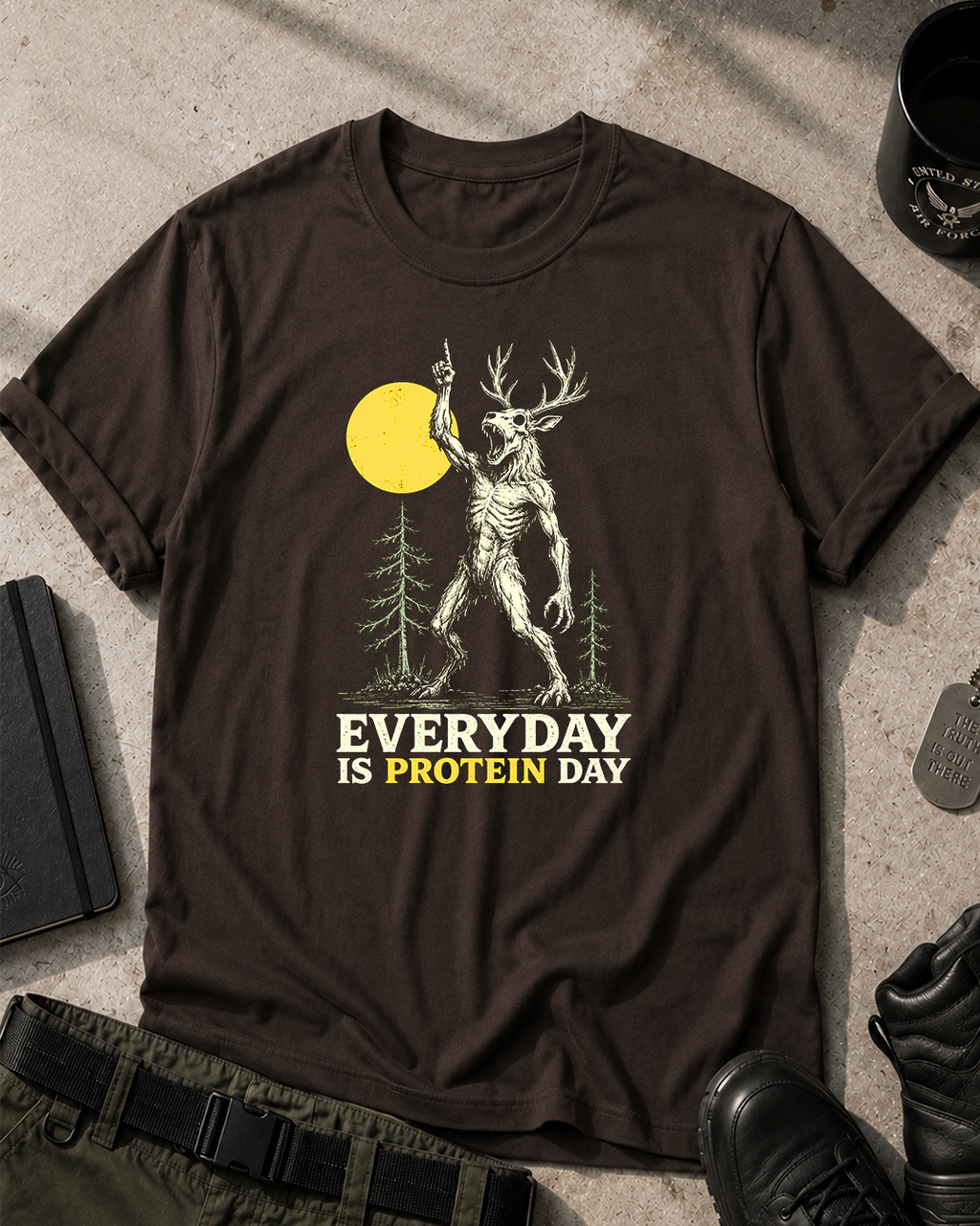 Wendigo Everyday Is Protein Day T-Shirt