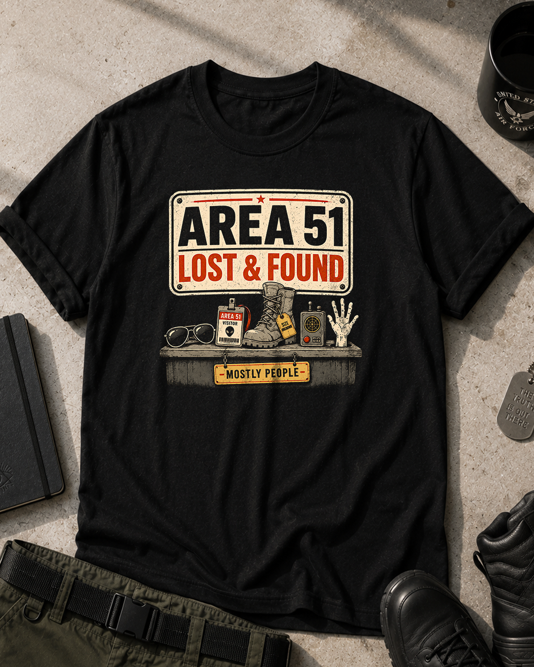Area 51 Lost & Found T-Shirt