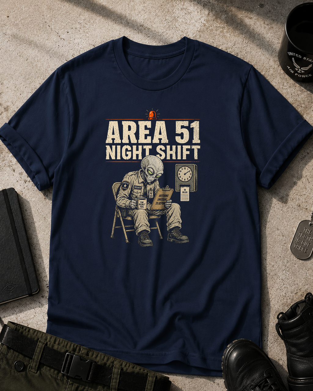 Area 51 Night Shift T-Shirt