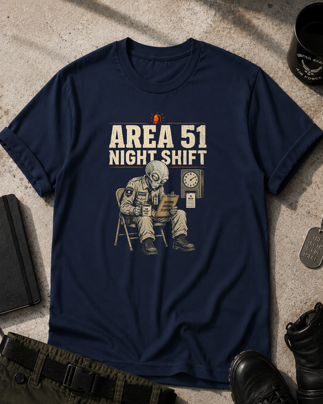 Area 51 Night Shift T-Shirt
