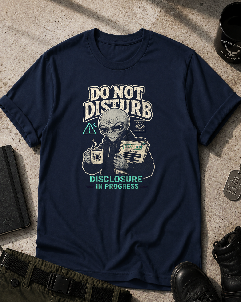 Do Not Disturb Alien T‑Shirt