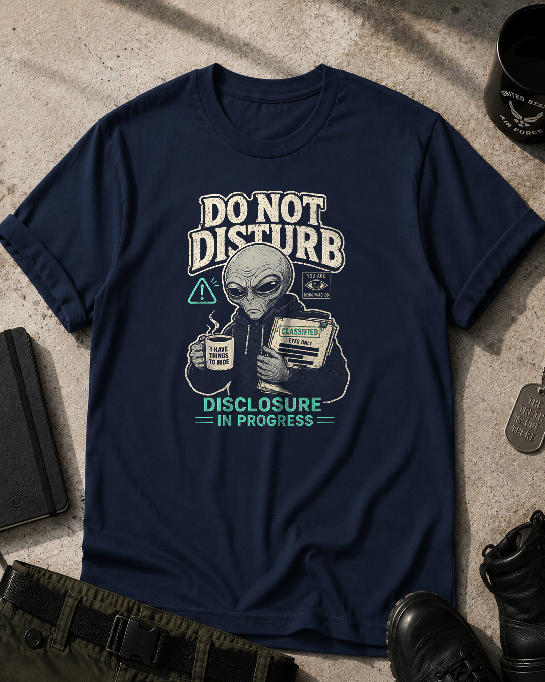 Do Not Disturb Alien T‑Shirt