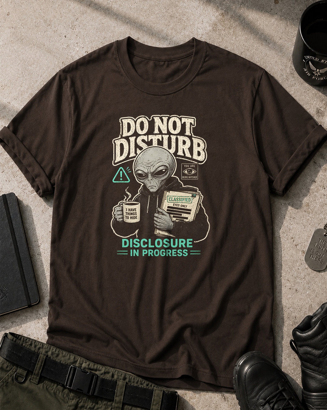 Do Not Disturb Alien T‑Shirt