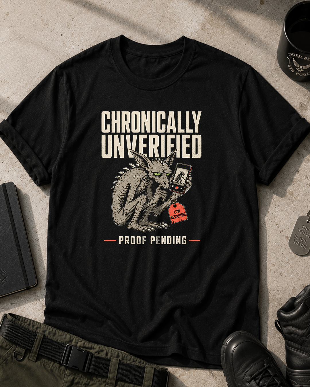 Chronically Unverified T‑Shirt