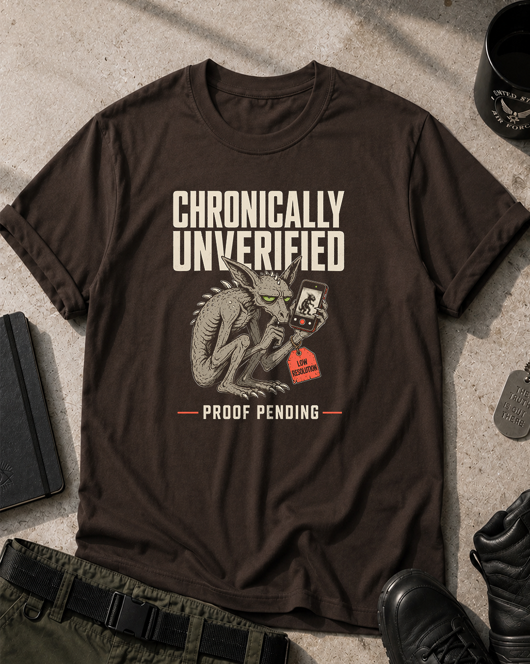 Chronically Unverified T‑Shirt