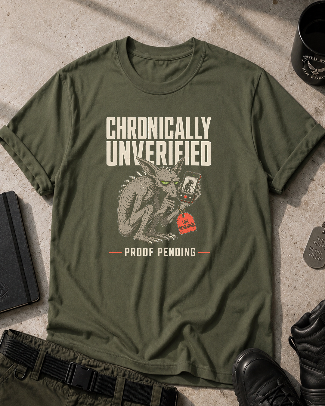 Chronically Unverified T‑Shirt