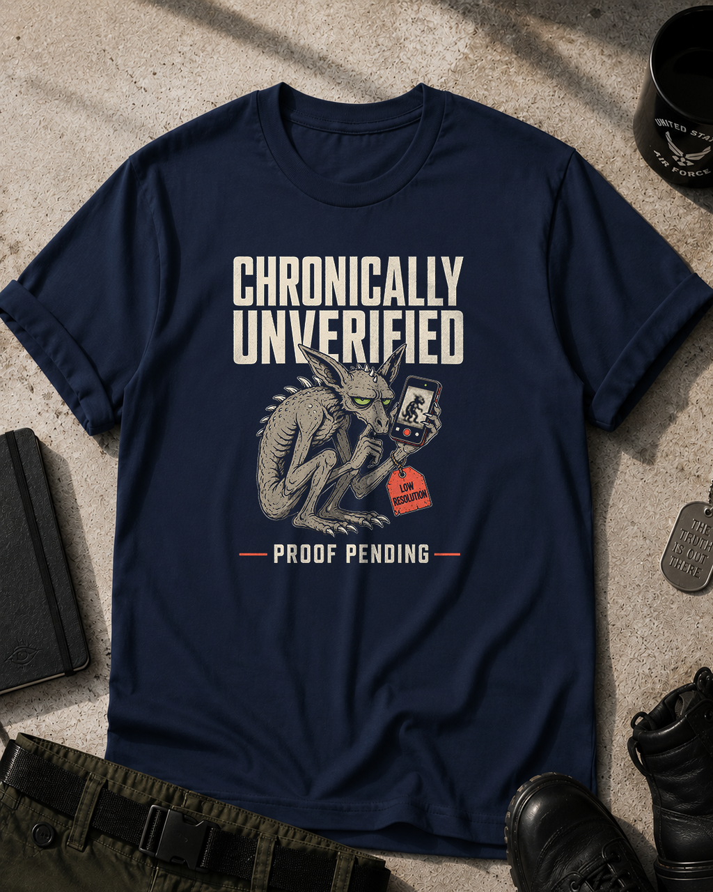 Chronically Unverified T‑Shirt