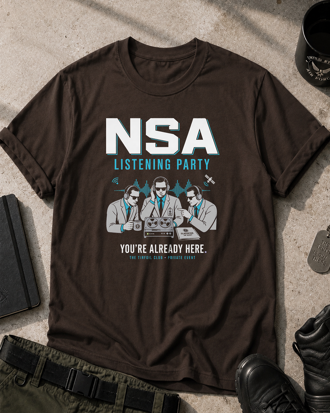 NSA Listening Party T-Shirt