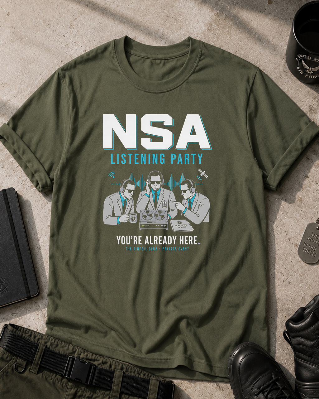 NSA Listening Party T-Shirt