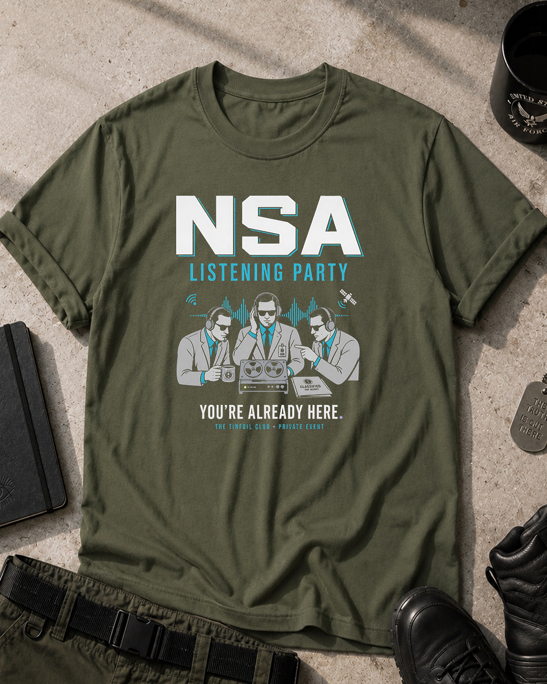 NSA Listening Party T-Shirt