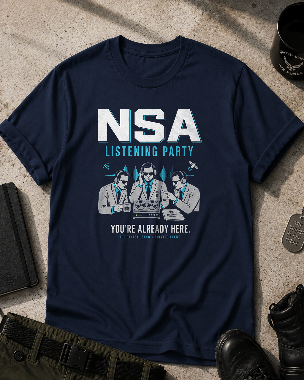 NSA Listening Party T-Shirt