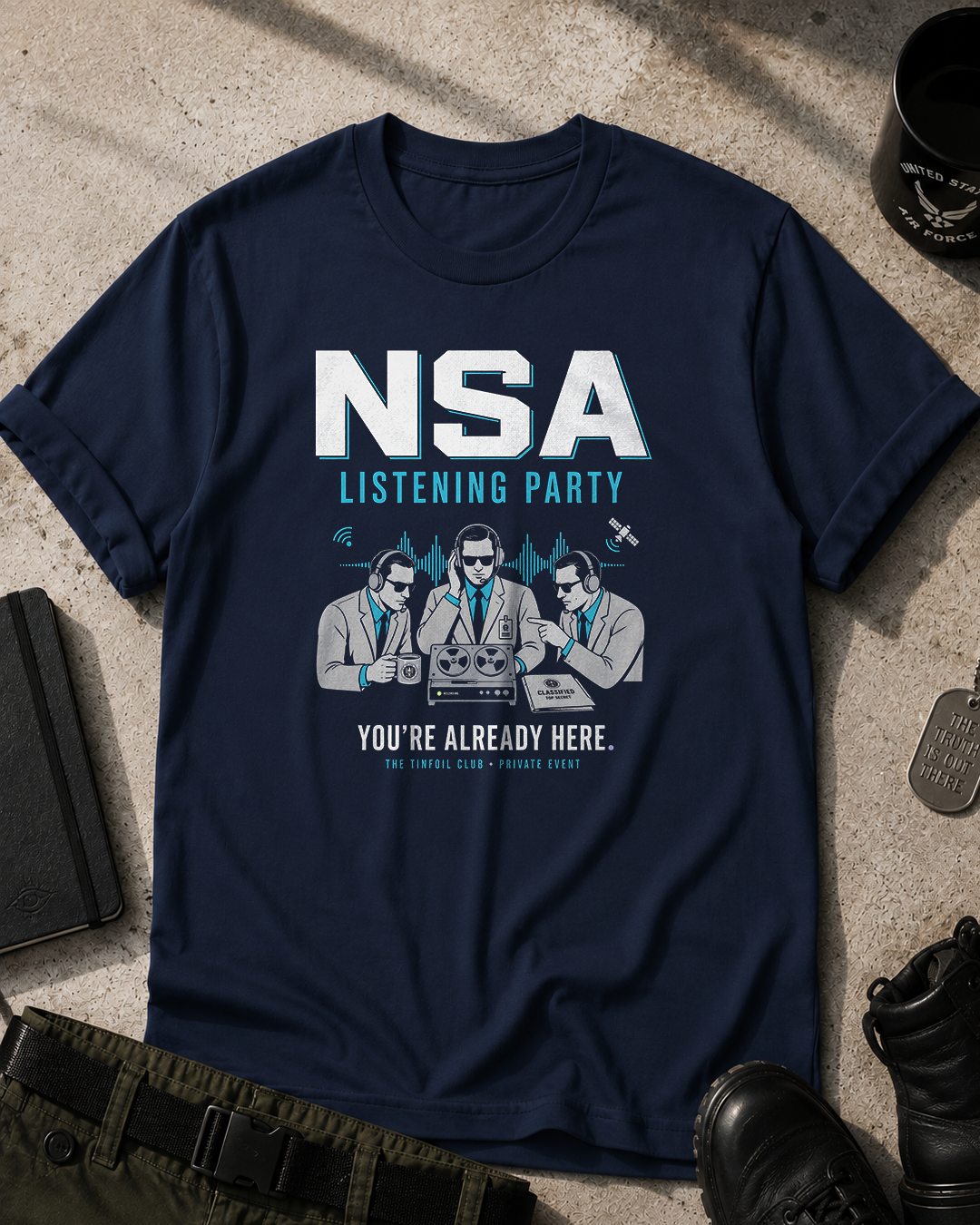NSA Listening Party T-Shirt