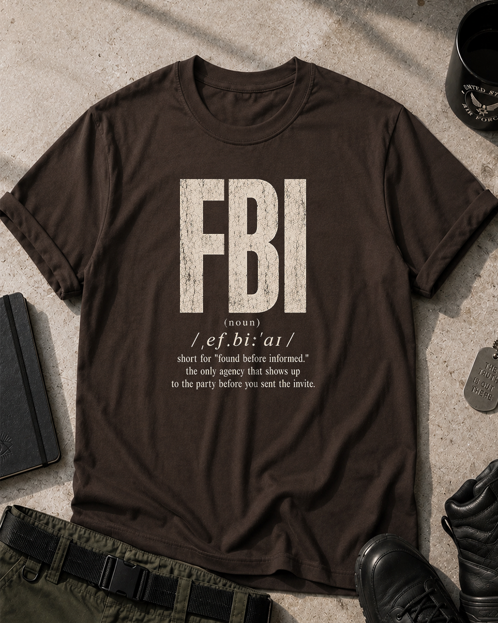 FBI Funny Definition T-Shirt