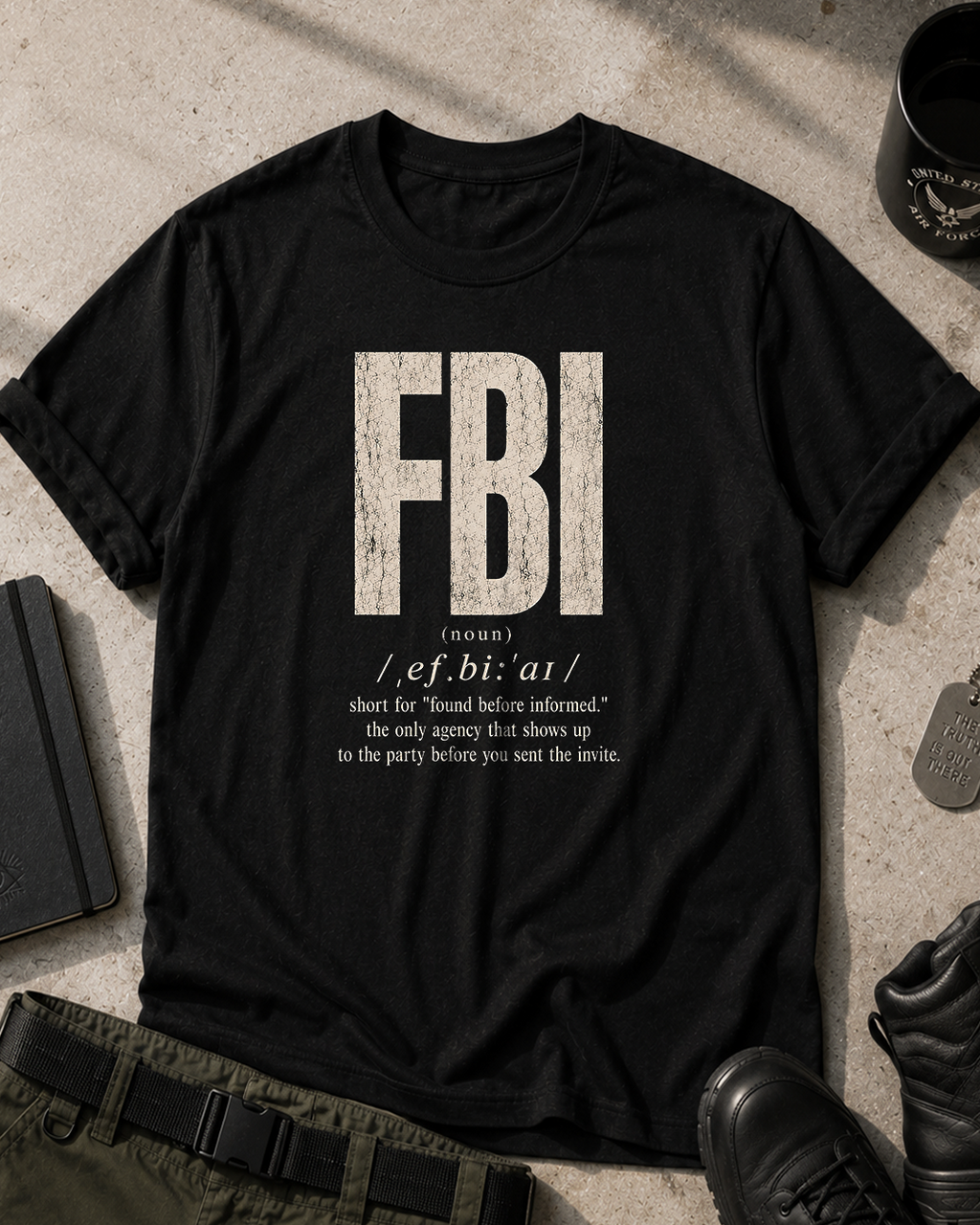 FBI Funny Definition T-Shirt