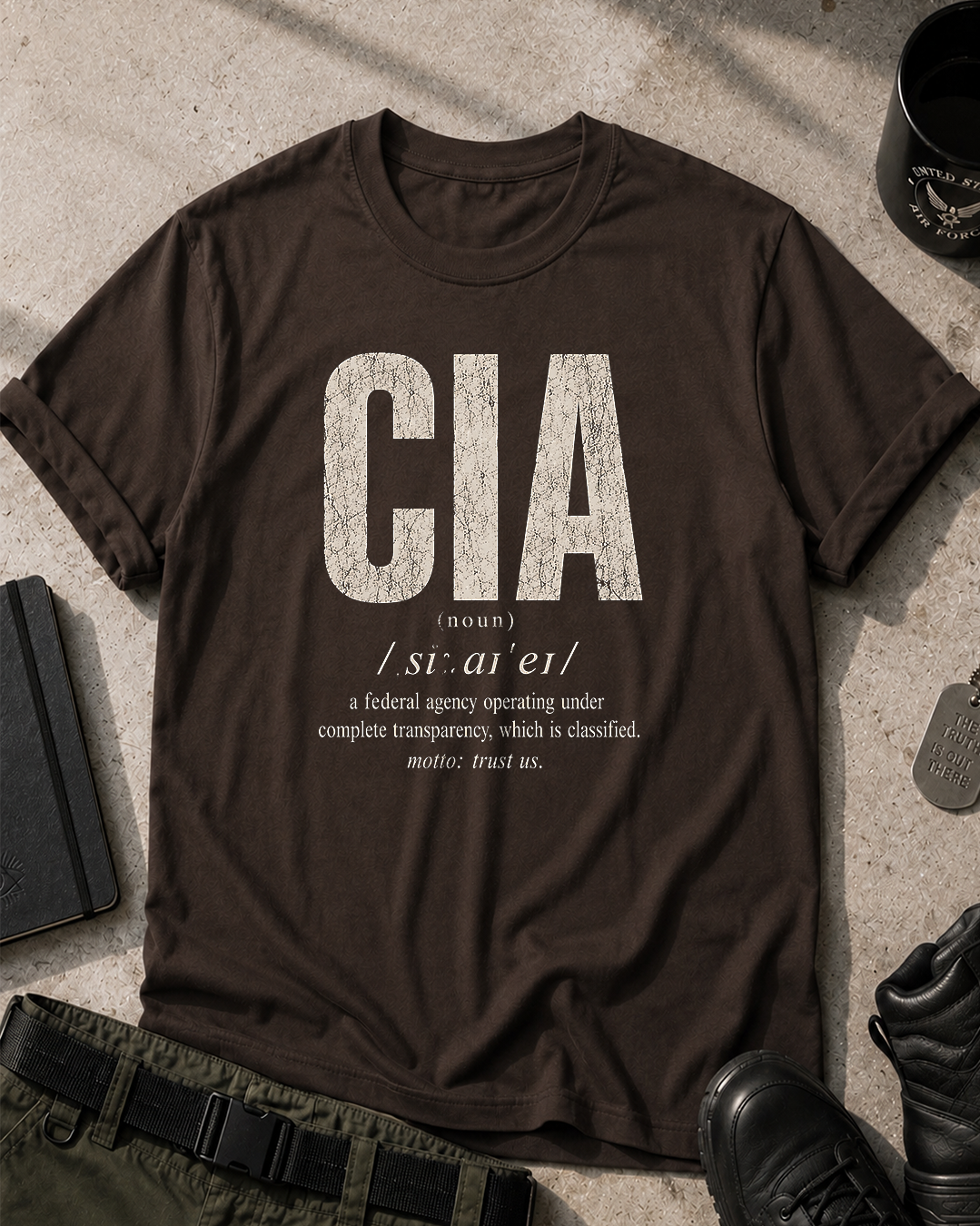 CIA Definition T-Shirt