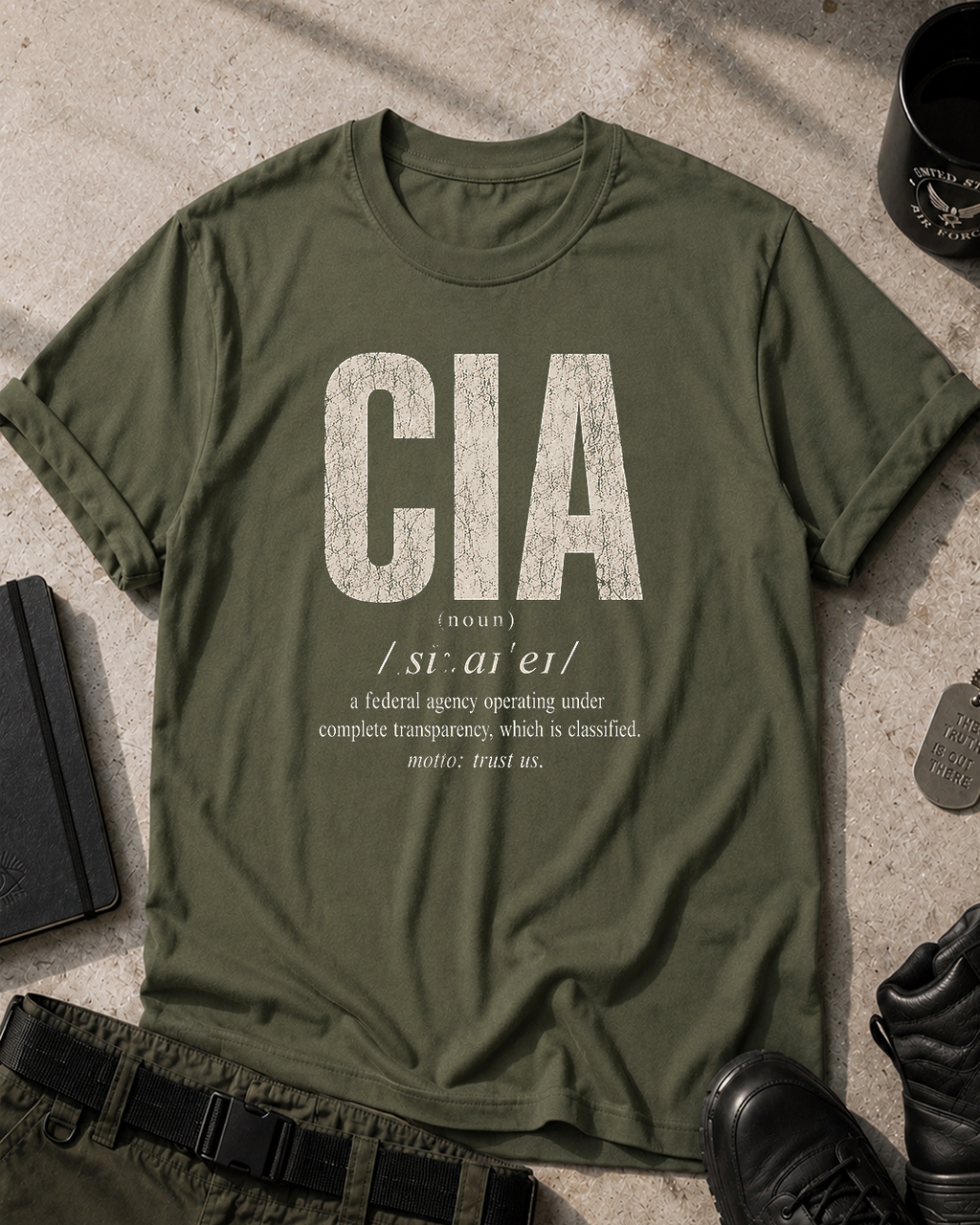 CIA Definition T-Shirt