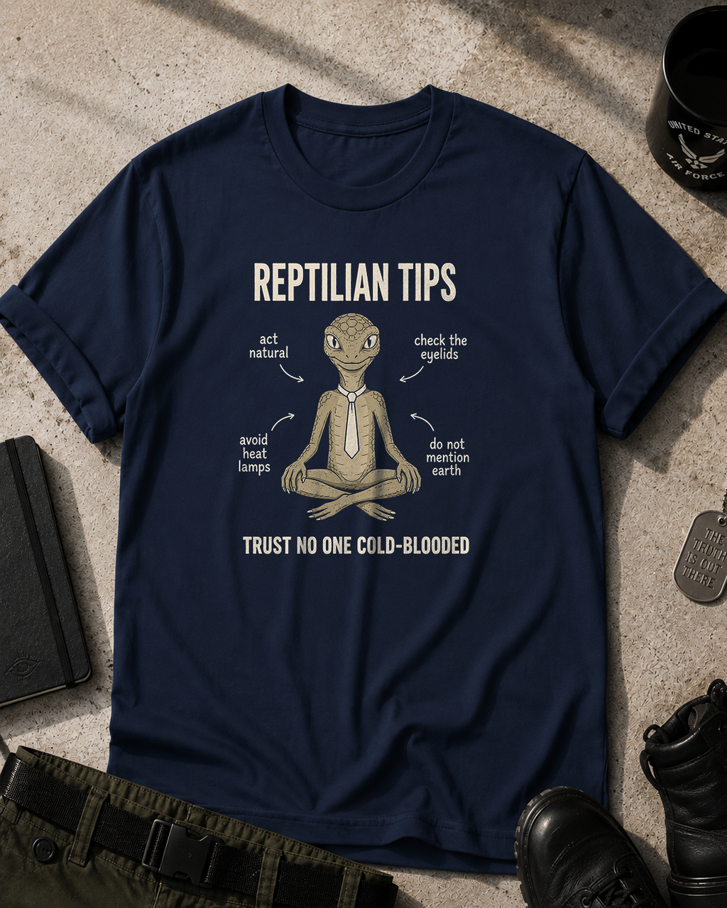 Reptilian Tips T‑Shirt