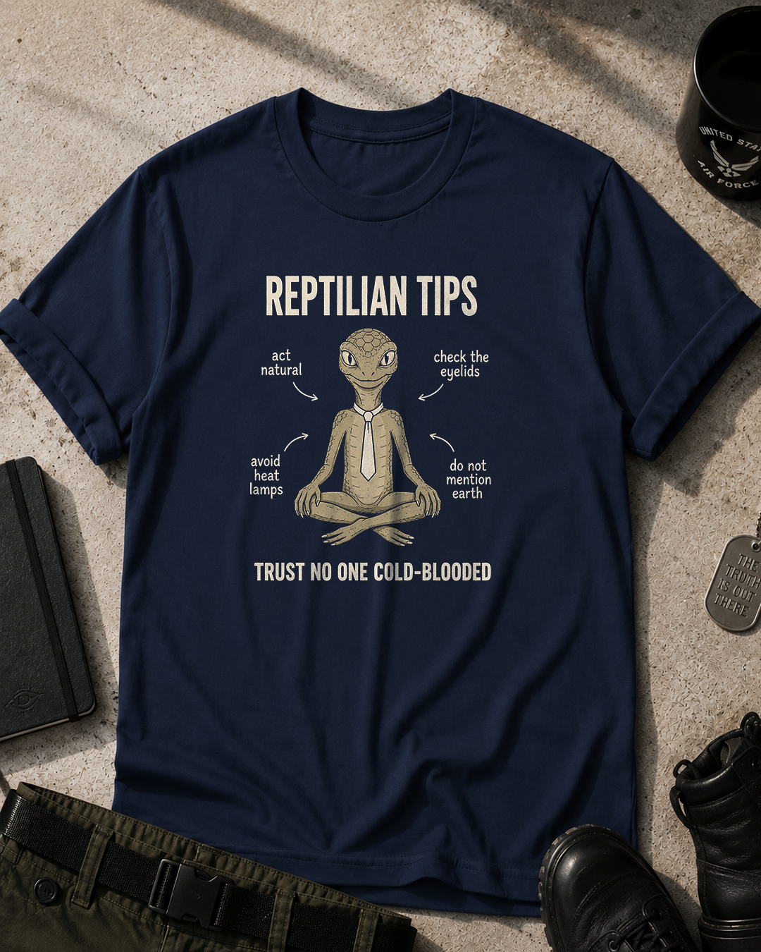 Reptilian Tips T‑Shirt